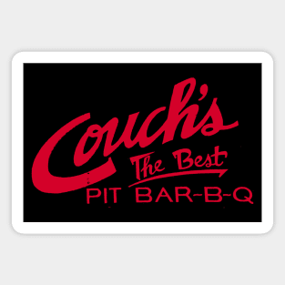 Couch's The Best Pit Bar-B-Q Magnet